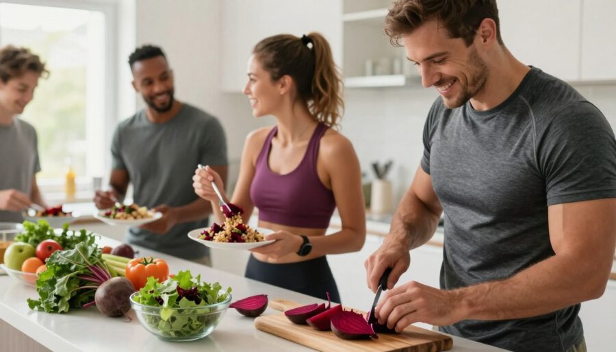 Buraki w diecie sportowców