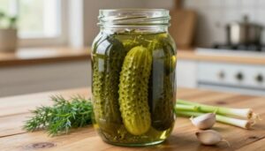 Jakie witaminy ma ogórek kiszony? Ogórki kiszone w słoiku