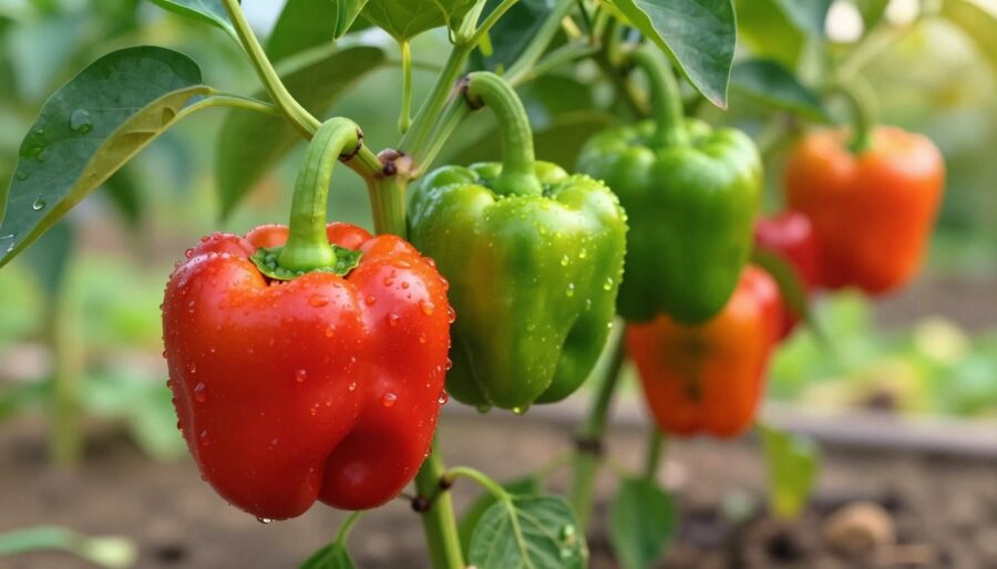 Proces dojrzewania papryki