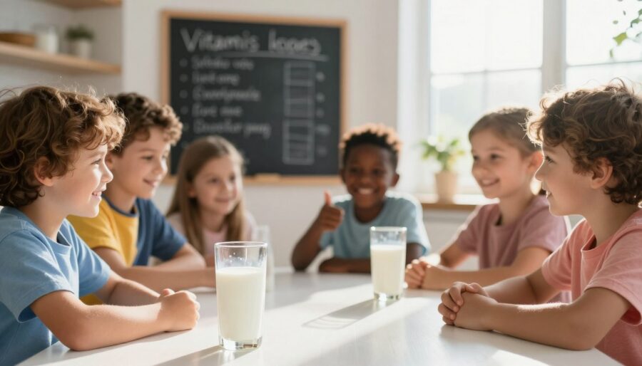 Wpływ mleka na rozwój dzieci