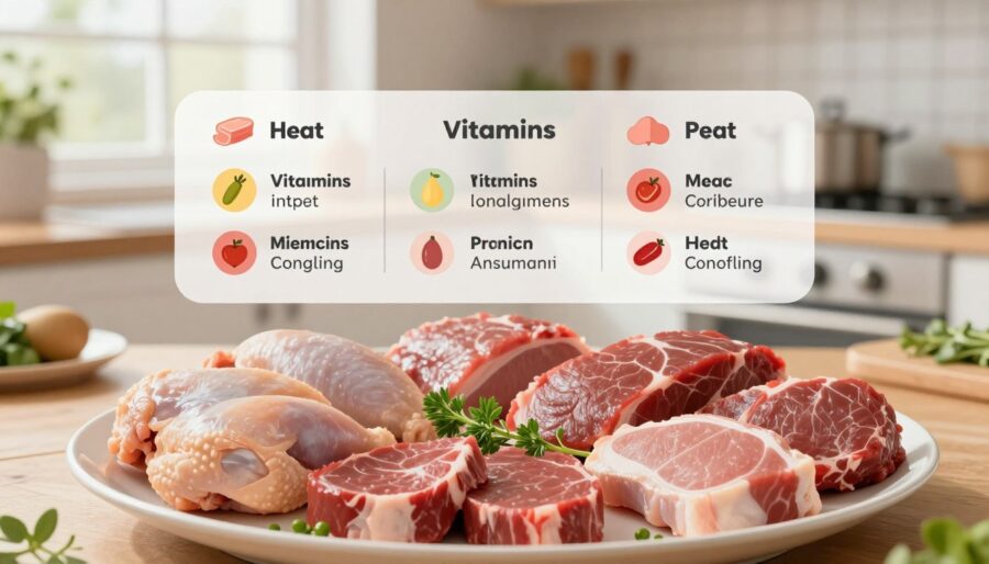 Zalecenia spożycia mięsa Zalecenia spożycia mięsa