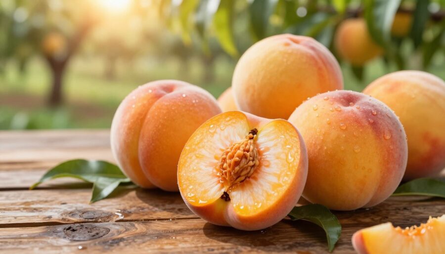 kaloryczność brzoskwini